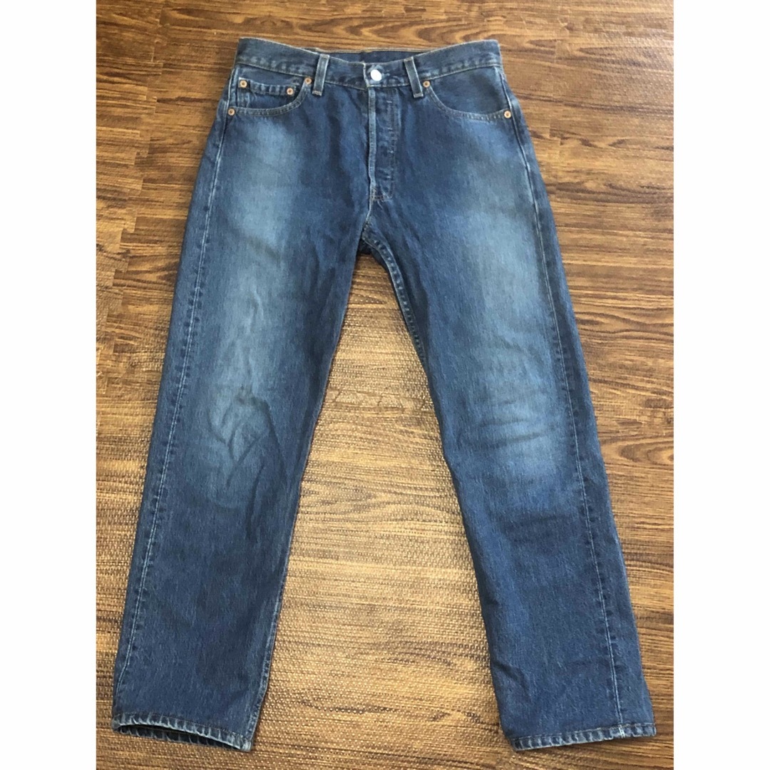 Levi's(リーバイス)の美品 リーバイス 501 デニム USA製 W30 ストレート ユーズド加工  メンズのパンツ(デニム/ジーンズ)の商品写真