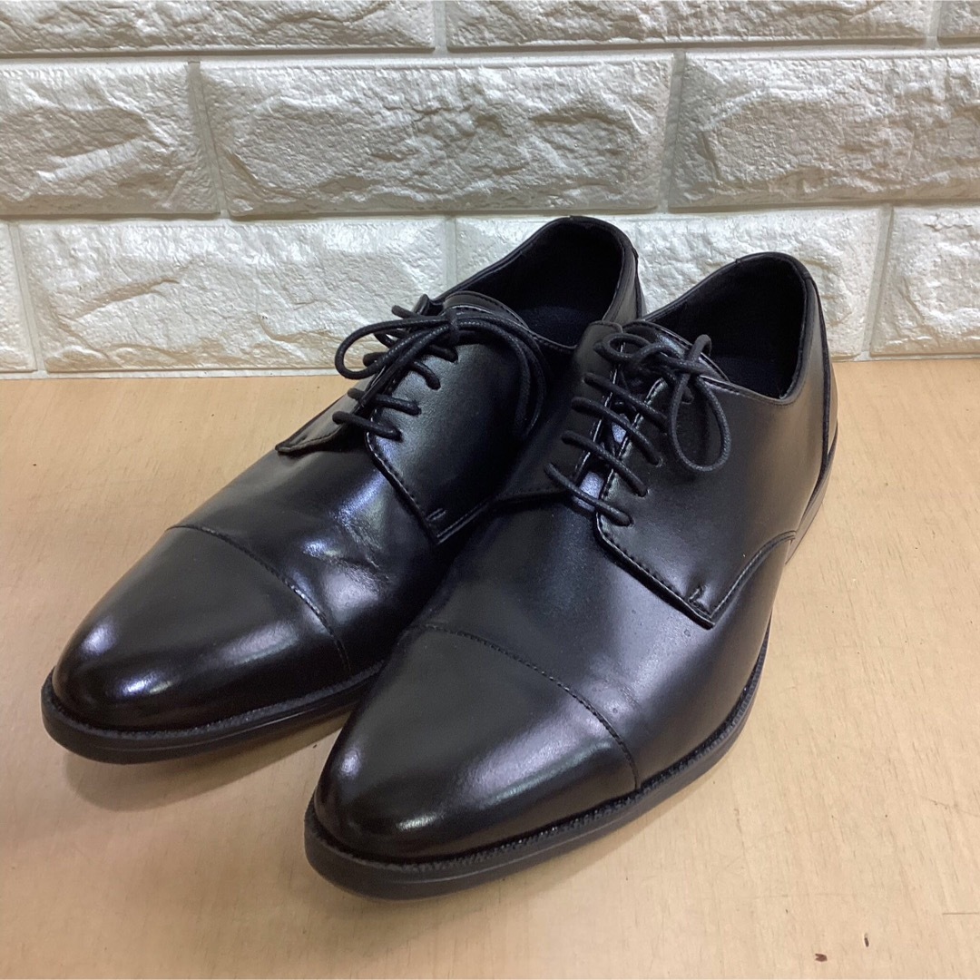 革靴 メンズ LESMUSE 25.5 スーツ ビジネスシューズ(U-71)靴/シューズ