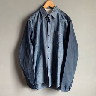 GANRYU - GANRYU ガンリュウ カジュアルシャツ M 白 【古着】【中古