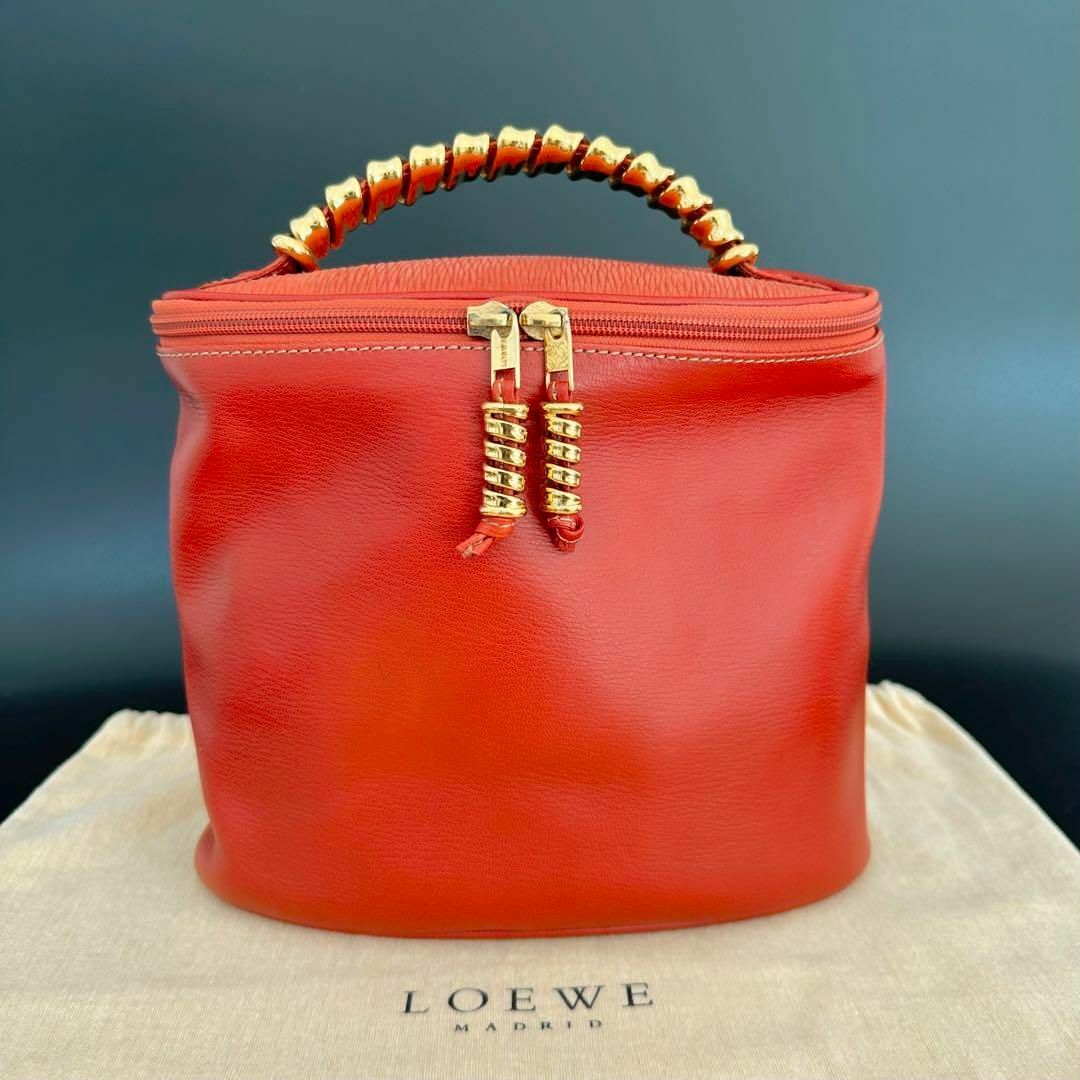 美品 ロエベ LOEWE ハンドバッグ バニティバッグ ベラスケス ツイスト