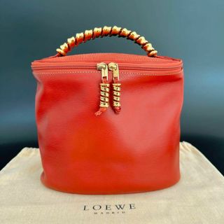 ロエベ(LOEWE)の美品 ロエベ LOEWE ハンドバッグ バニティバッグ ベラスケス ツイスト(ハンドバッグ)