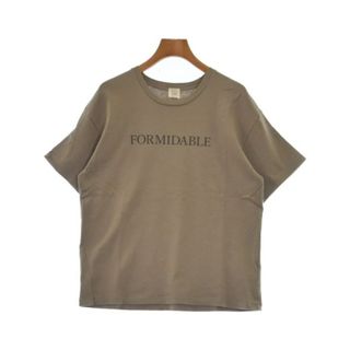 イエナ(IENA)のIENA イエナ Tシャツ・カットソー F グレーベージュ系 【古着】【中古】(カットソー(半袖/袖なし))