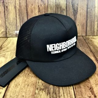 NEIGHBORHOOD トラッカーメッシュキャップ　ブラック　サイズフリー