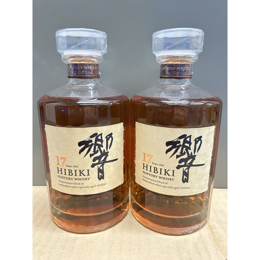 サントリー - 2本未開栓 サントリー ウイスキー 響 17年 700ml 43% の