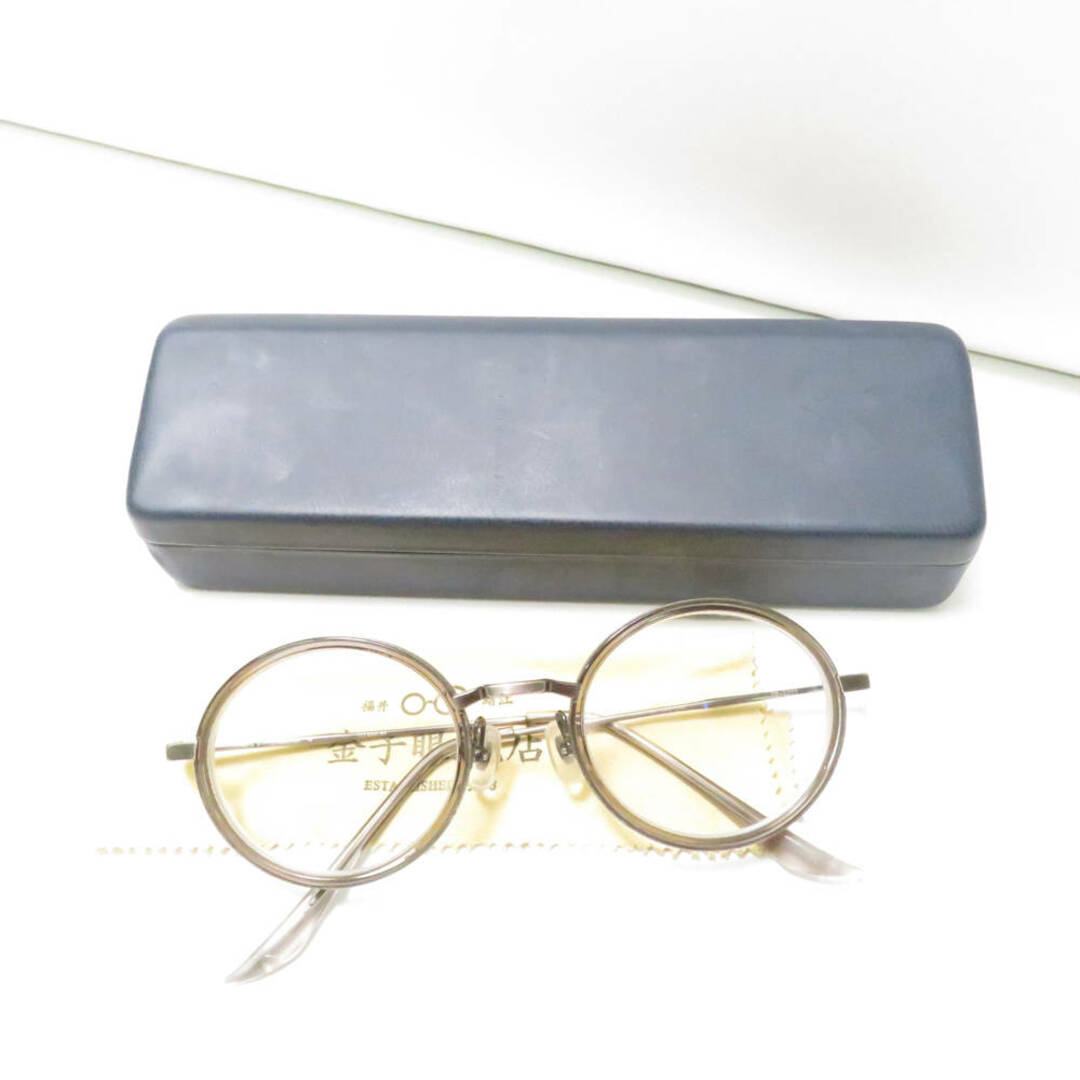 KANEKO OPTICAL 金子眼鏡 SPIVVY SP-1221 眼鏡 1点 チタニウム 度入り 51□23 145 メガネ ラウンド 兼用 AO1243Ccm横