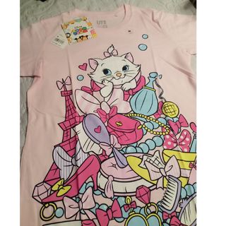 ユニクロ(UNIQLO)のタグ付♪【UNIQLO】ディズニー　Tシャツ　マリー　ツムツム(Tシャツ(半袖/袖なし))