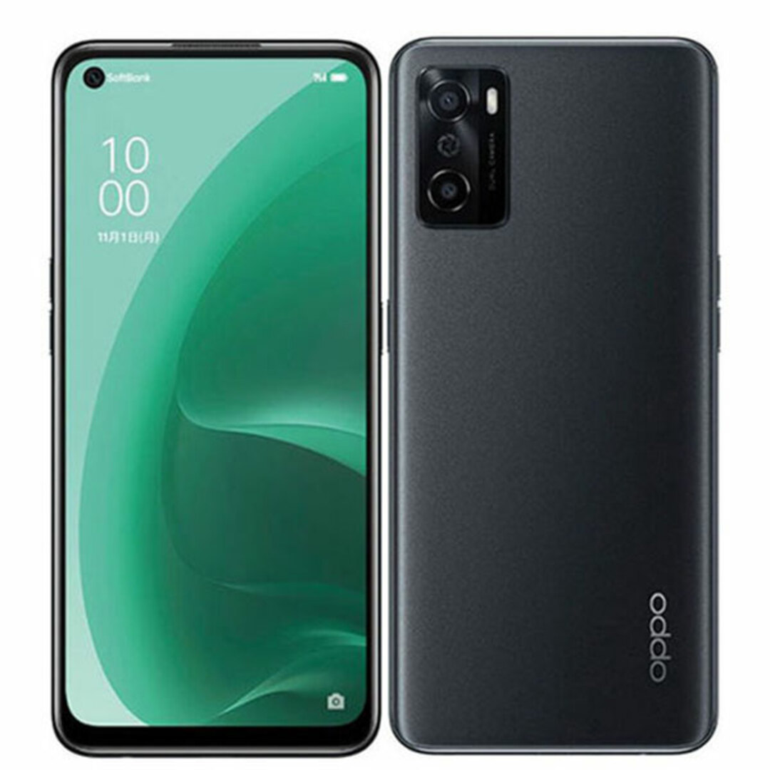 A102OP OPPO A55s 5G ブラック SIMフリー 本体 ソフトバンク Aランク スマホ  【送料無料】 a102opbk8mtm