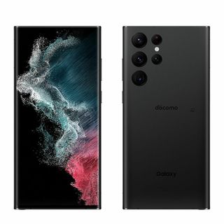 サムスン(SAMSUNG)の【中古】 SC-52C Galaxy S22 Ultra ファントムブラック SIMフリー 本体 ドコモ Aランク スマホ ギャラクシー  【送料無料】 sc52cbk8mtm(スマートフォン本体)