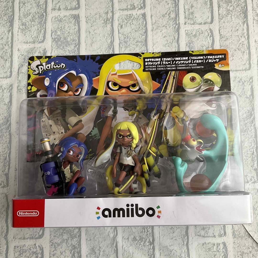 新品 未開封 amiibo スプラトゥーン3　トリプルセット 任天堂