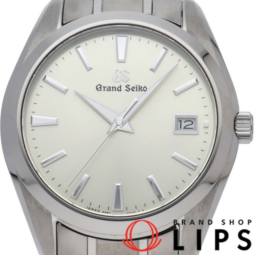 セイコー グランドセイコー クォーツ 40mm ヘリテージ コレクション Grand Seiko Quartz Elegance Collection SBGV229(9F82-0AF0) チタン メンズ時計 シルバー 仕上げ済 美品