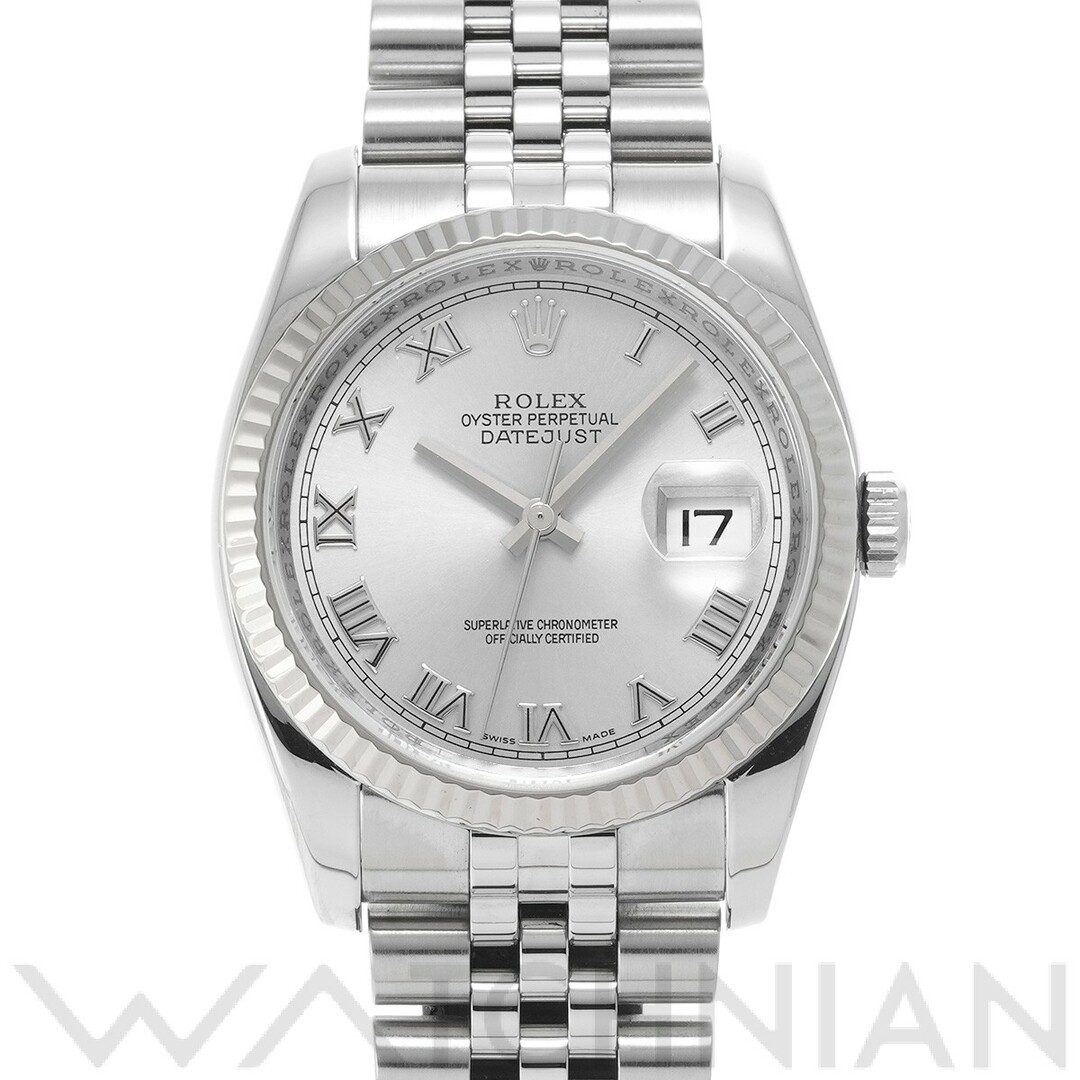 ロレックス ROLEX 116234 Z番(2007年頃製造) グレー メンズ 腕時計