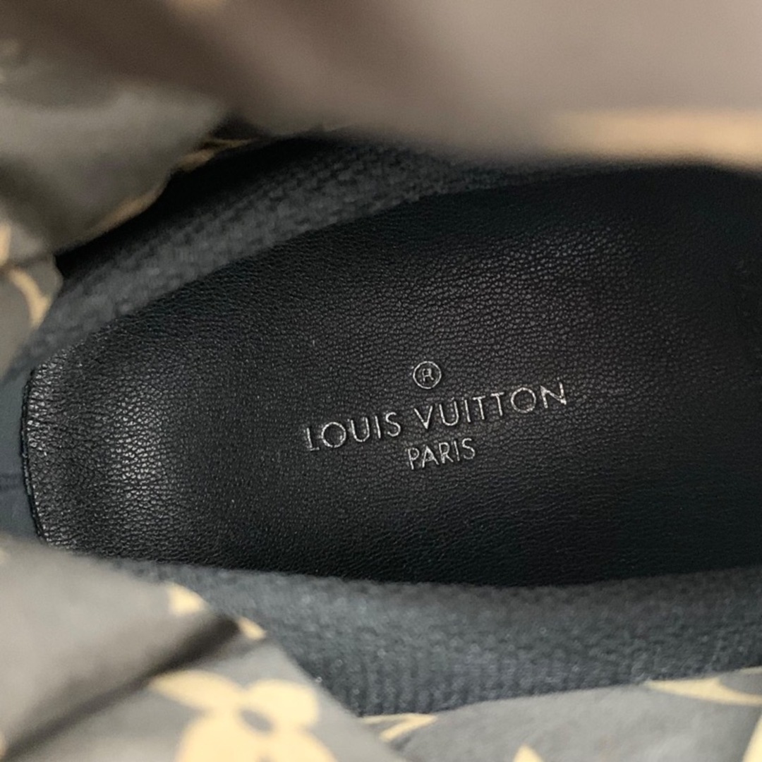 LOUIS VUITTON(ルイヴィトン)のルイヴィトン LOUIS VUITTON ピローライン モノグラム ブーツ ショートブーツ アンクルブーツ 靴 シューズ ナイロン ブラック 黒 レディースの靴/シューズ(ブーツ)の商品写真