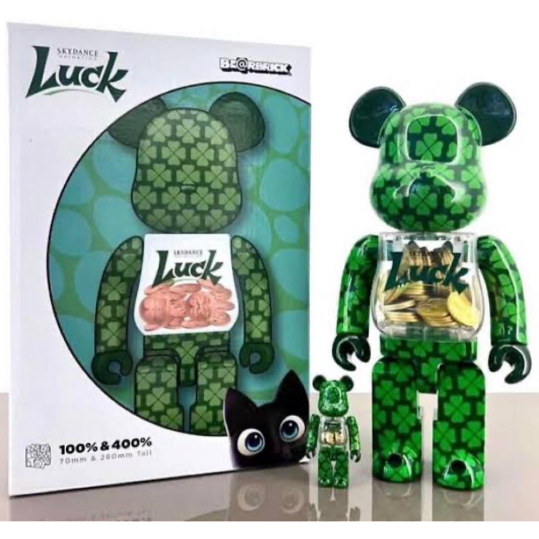 MEDICOM TOY - BE@RBRICK LUCK 100% & 400%の通販 by Fung's MEDICOM TOY - BE@RBRICK LUCK 100% & 400%の通販 by Fung's