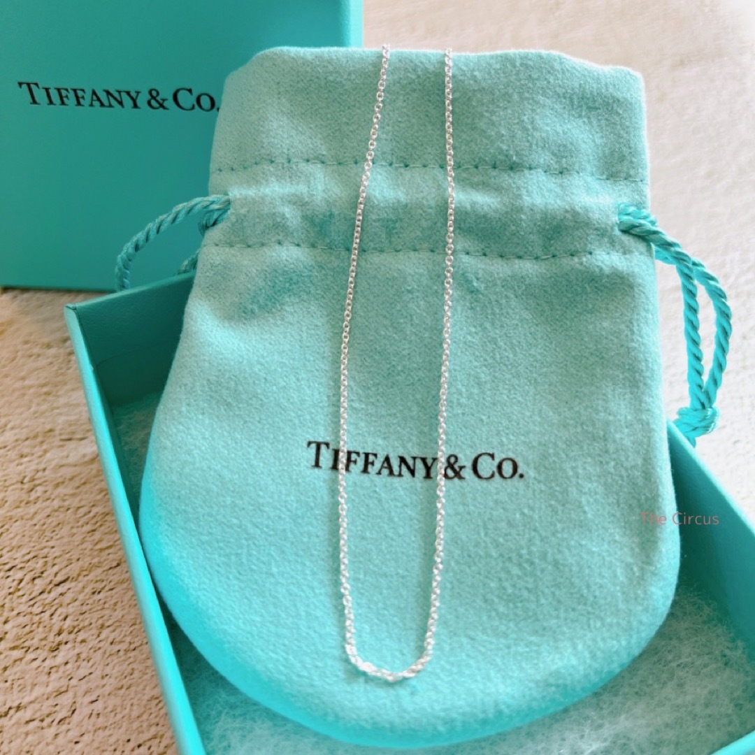 新品未使用【Tiffany&Co】スターリングシルバー チェーン 46cm