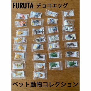 フルタセイカ(フルタ製菓)のフルタ チョコエッグ ペット動物 コレクション 30個 ガチャ 景品 おまけ(その他)
