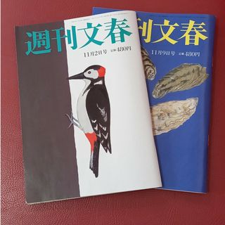 週刊文春　２冊セット(ニュース/総合)