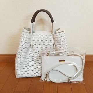 ジャンニノターロ(GIANNI NOTARO)のSHIPS×Gianni Notaro 本革　トートバッグ(トートバッグ)