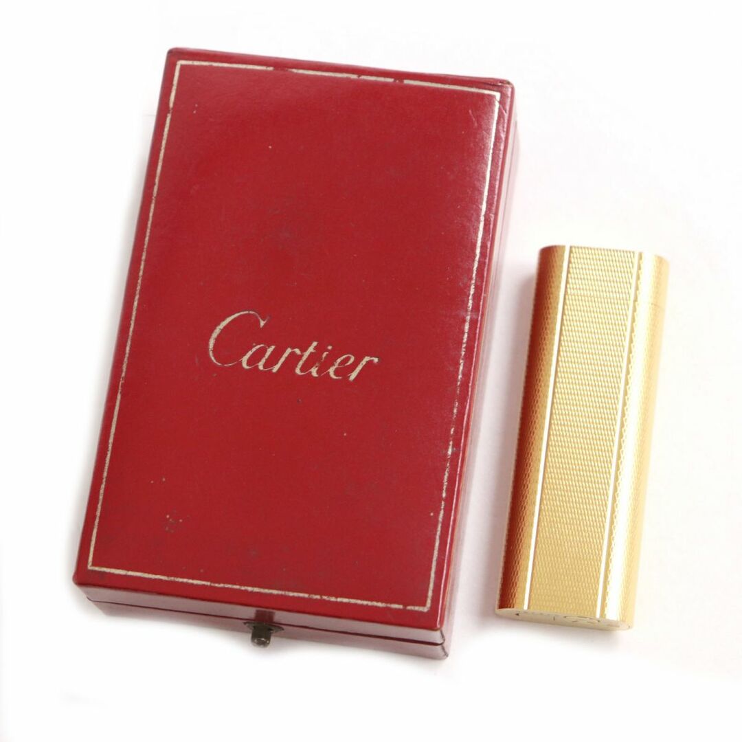 Cartier - 美品◇Cartier カルティエ オーバル型 総柄 ローラー式 ガス