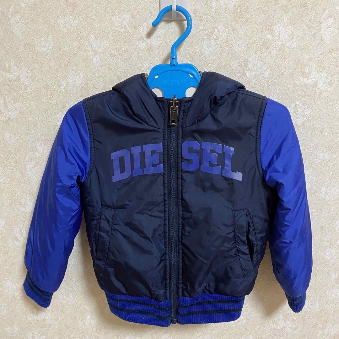 DIESEL(ディーゼル)のディーゼル　アウター　90〜100サイズ　リバーシブル キッズ/ベビー/マタニティのキッズ服男の子用(90cm~)(コート)の商品写真