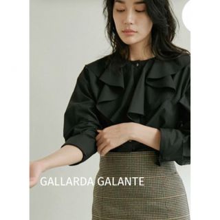 ガリャルダガランテ(GALLARDA GALANTE)のGALLARDA GALANTE/フリルブラウス　新品　完売(シャツ/ブラウス(長袖/七分))