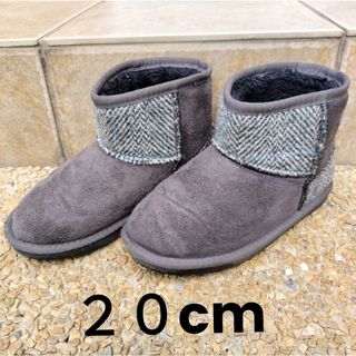 Harris Tweed - ブーツ　ムートン　モコモコ　ハリスツイード　Harris Tweed　20 ２０