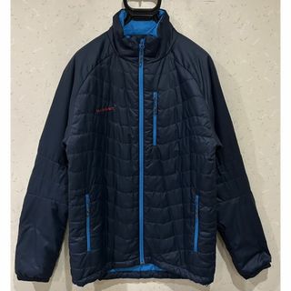 マムート(Mammut)の＊マムート MAMMUT 袖ロゴ 中綿 ジップジャケット L(ブルゾン)