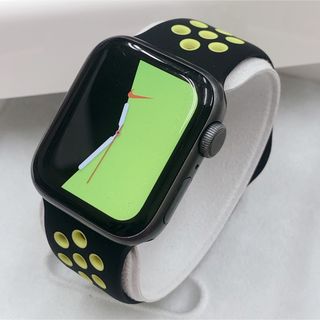 アップルウォッチ(Apple Watch)のアップル NIKE series4 黒,40mm Apple  Watch(その他)