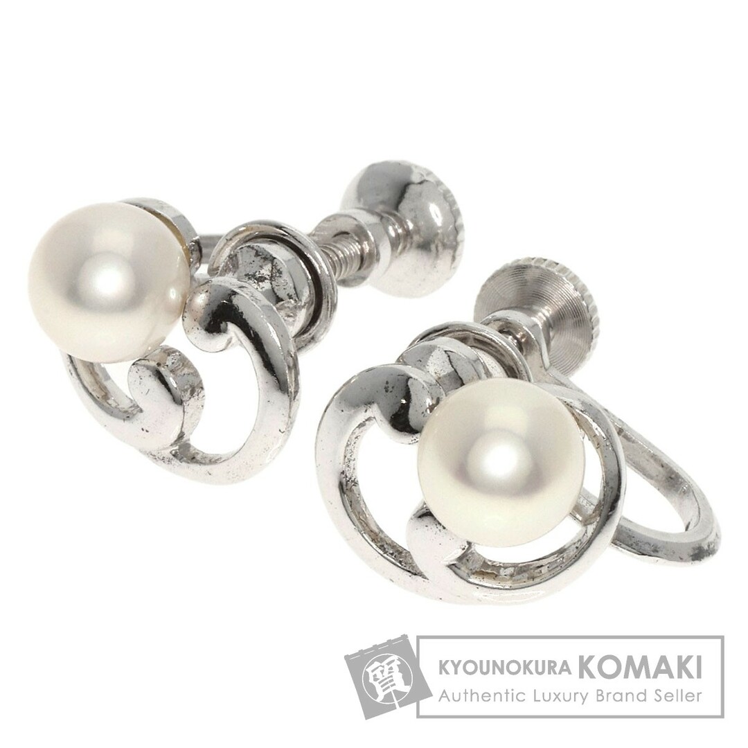 MIKIMOTO(ミキモト)のMIKIMOTO アコヤパール 真珠 イヤリング SV レディース レディースのアクセサリー(イヤリング)の商品写真