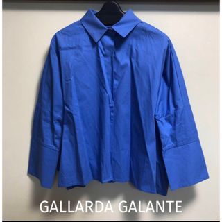 GALLARDA GALANTE/クロップドフレアブラウス