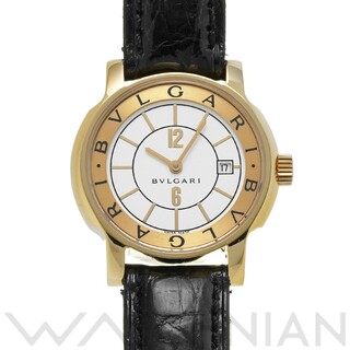 ブルガリ(BVLGARI)の中古 ブルガリ BVLGARI ST29G M1*** ホワイト レディース 腕時計(腕時計)
