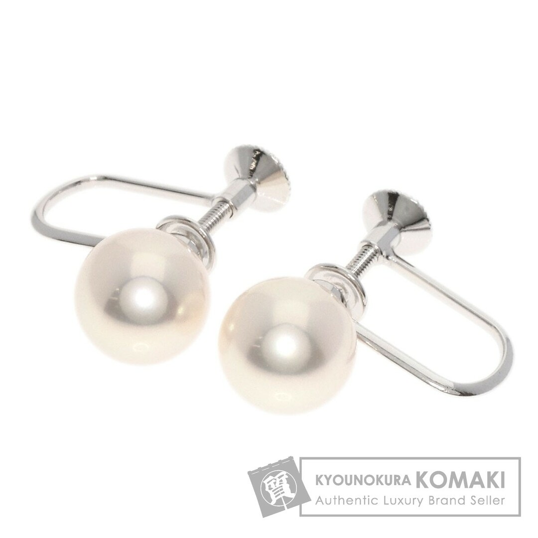 MIKIMOTO(ミキモト)のMIKIMOTO アコヤパール 真珠  イヤリング K18WG レディース レディースのアクセサリー(イヤリング)の商品写真