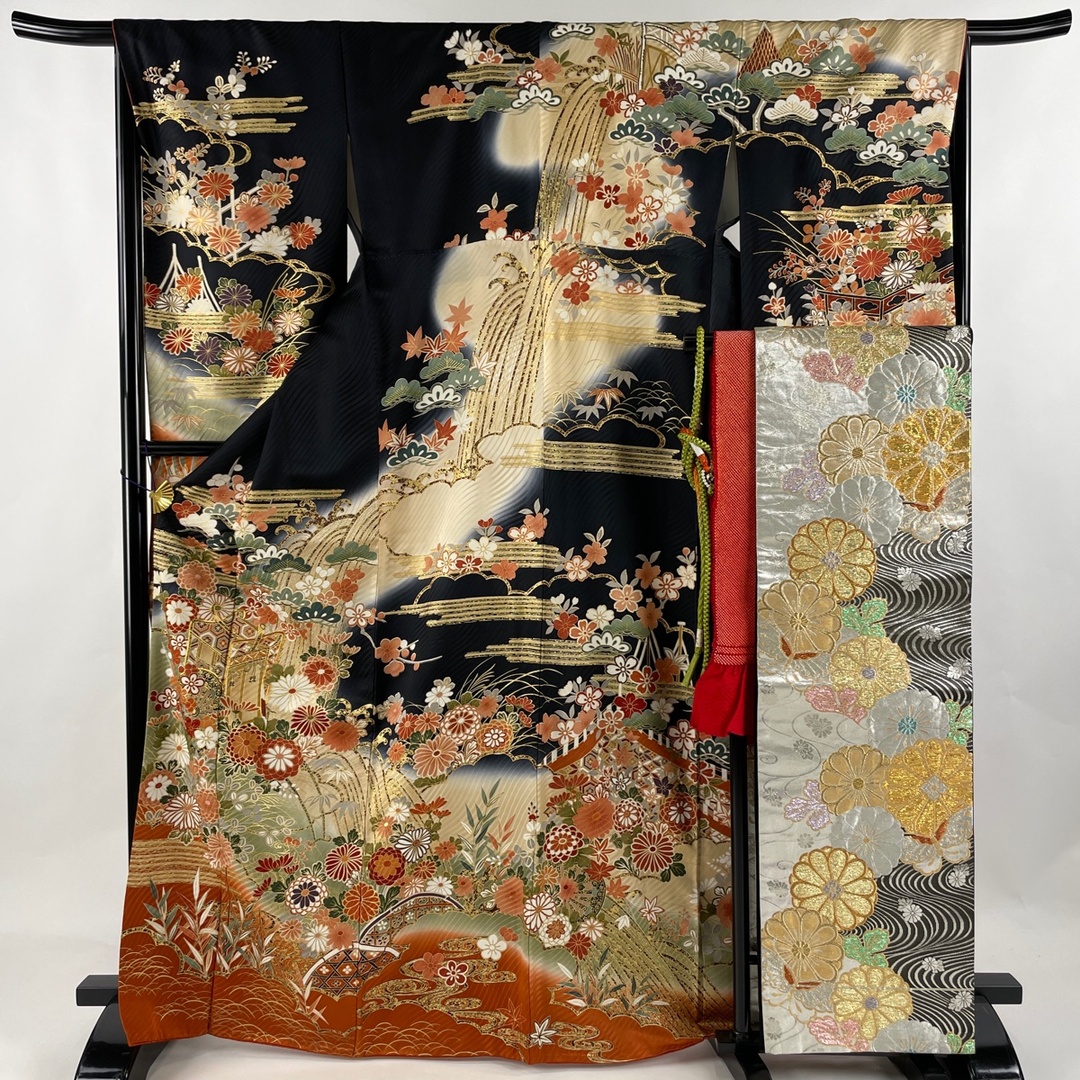 振袖 秀品 身丈169cm 裄丈67cm 正絹バイセル振袖