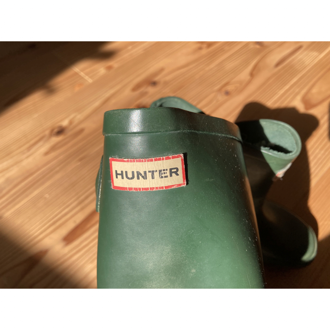 HUNTER(ハンター)のHUNTER 長靴　キッズ キッズ/ベビー/マタニティのキッズ靴/シューズ(15cm~)(長靴/レインシューズ)の商品写真