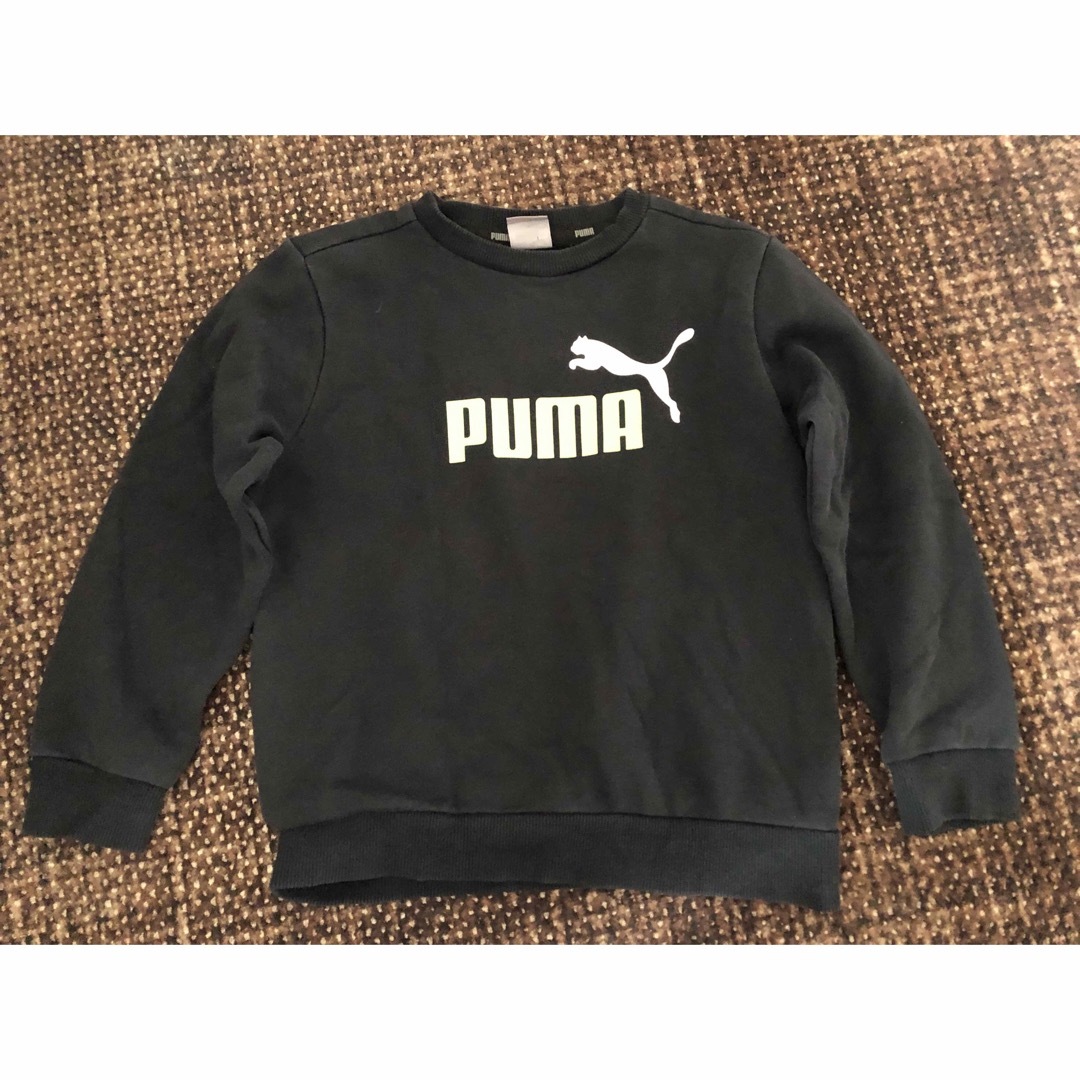 PUMA(プーマ)のPUMA キッズ　トレーナー　裏起毛　130 キッズ/ベビー/マタニティのキッズ服男の子用(90cm~)(Tシャツ/カットソー)の商品写真