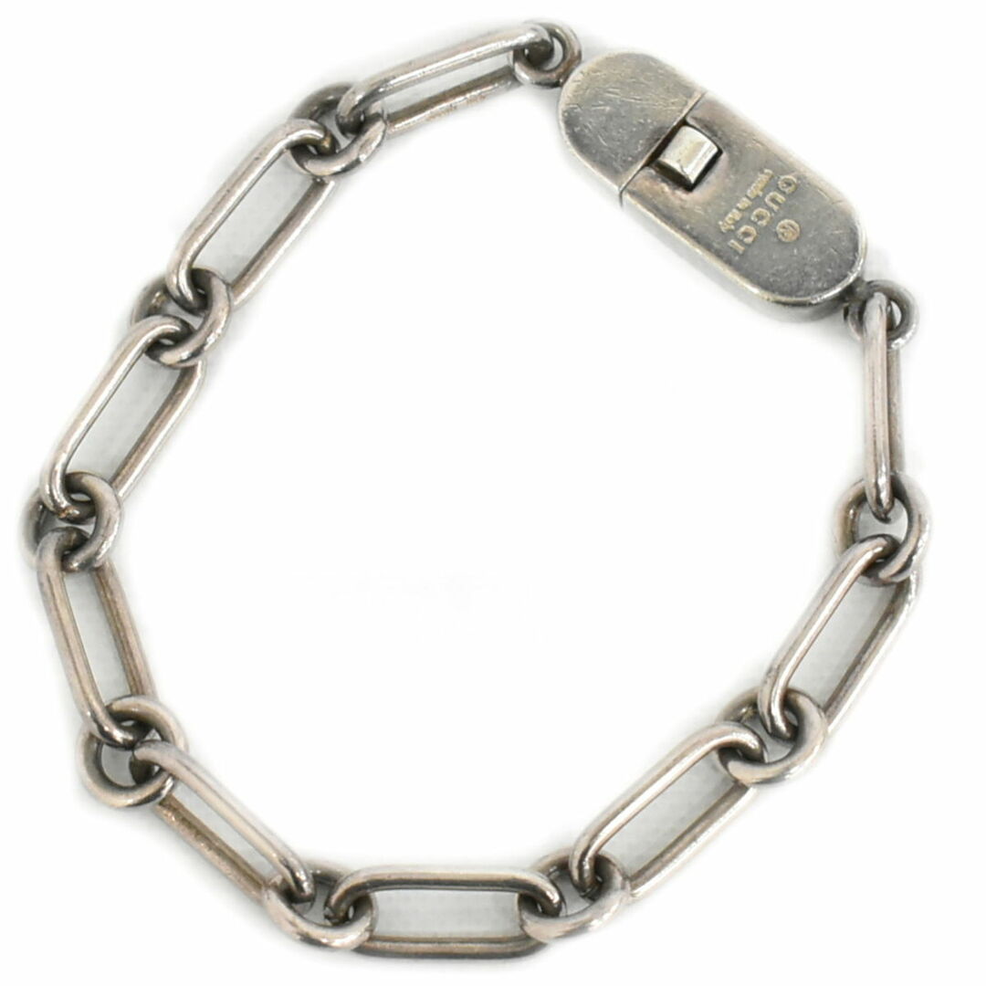 Gucci(グッチ)の本物 グッチ GUCCI 推定 925 ブレスレット バングル Silver シルバー アクセサリー ジュエリー 中古 レディースのアクセサリー(ブレスレット/バングル)の商品写真