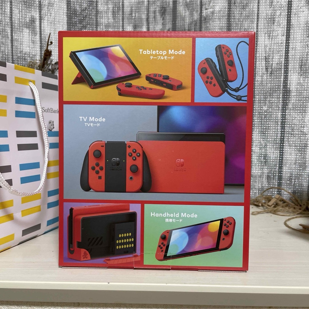 Nintendo Switch - Nintendo Switch 有機ELモデル マリオレッド 新品未