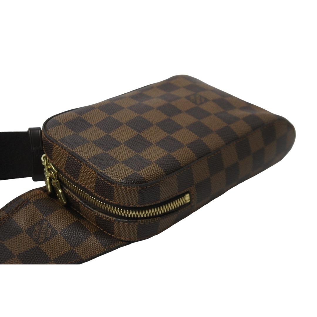 LOUIS VUITTON ルイヴィトン ウエストバッグ ボディバッグ N51994 ダミエ ジェロニモス ブラウン 美品  56734