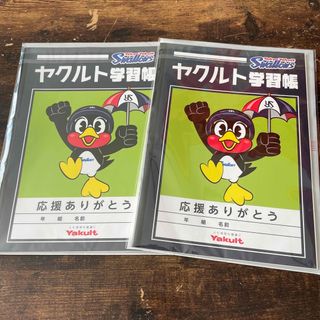 トウキョウヤクルトスワローズ(東京ヤクルトスワローズ)のヤクルト　ノート　学習帳(記念品/関連グッズ)