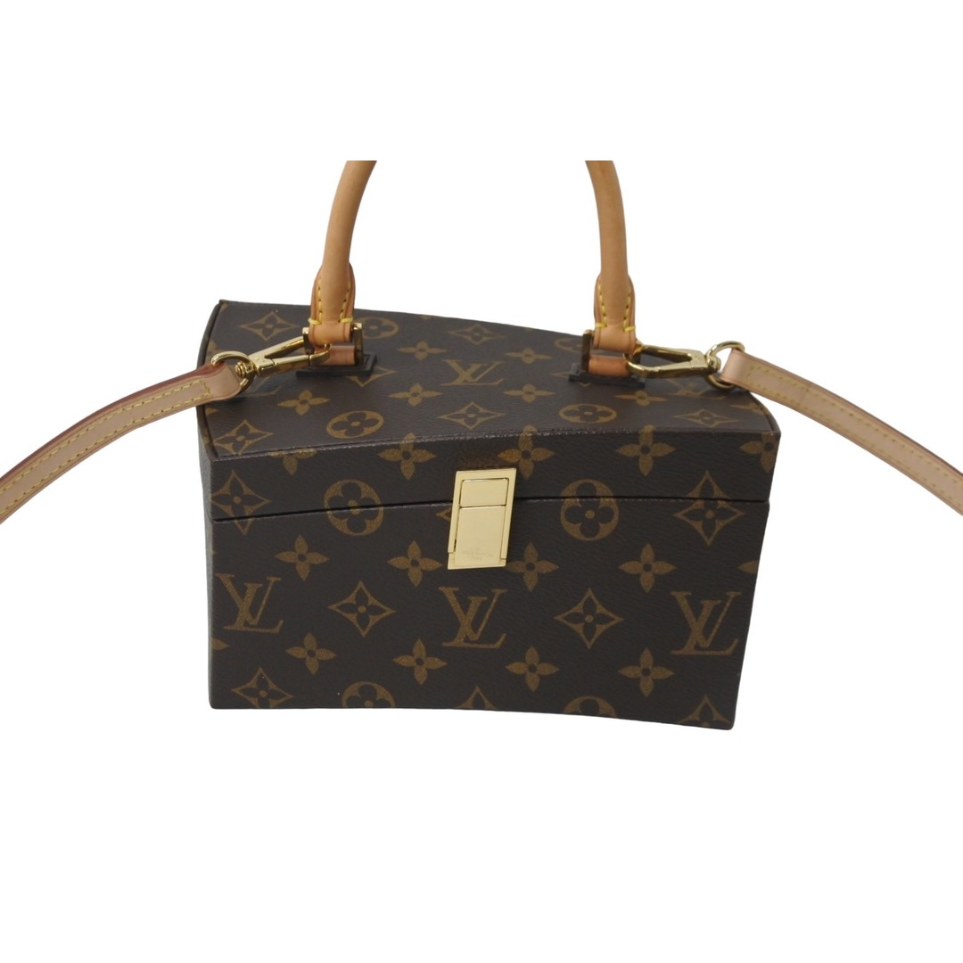 LOUIS VUITTON(ルイヴィトン)の新品同様 LOUIS VUITTON ルイヴィトン ツイステッドボックス 2WAYバッグ M40275 フランクゲーリー ブラウン ゴールド 中古 56738 インテリア/住まい/日用品の日用品/生活雑貨/旅行(旅行用品)の商品写真