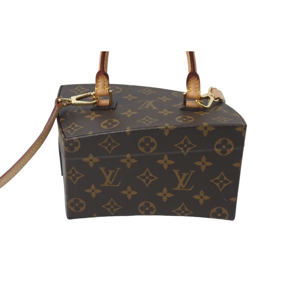 LOUIS VUITTON(ルイヴィトン)の新品同様 LOUIS VUITTON ルイヴィトン ツイステッドボックス 2WAYバッグ M40275 フランクゲーリー ブラウン ゴールド 中古 56738 インテリア/住まい/日用品の日用品/生活雑貨/旅行(旅行用品)の商品写真