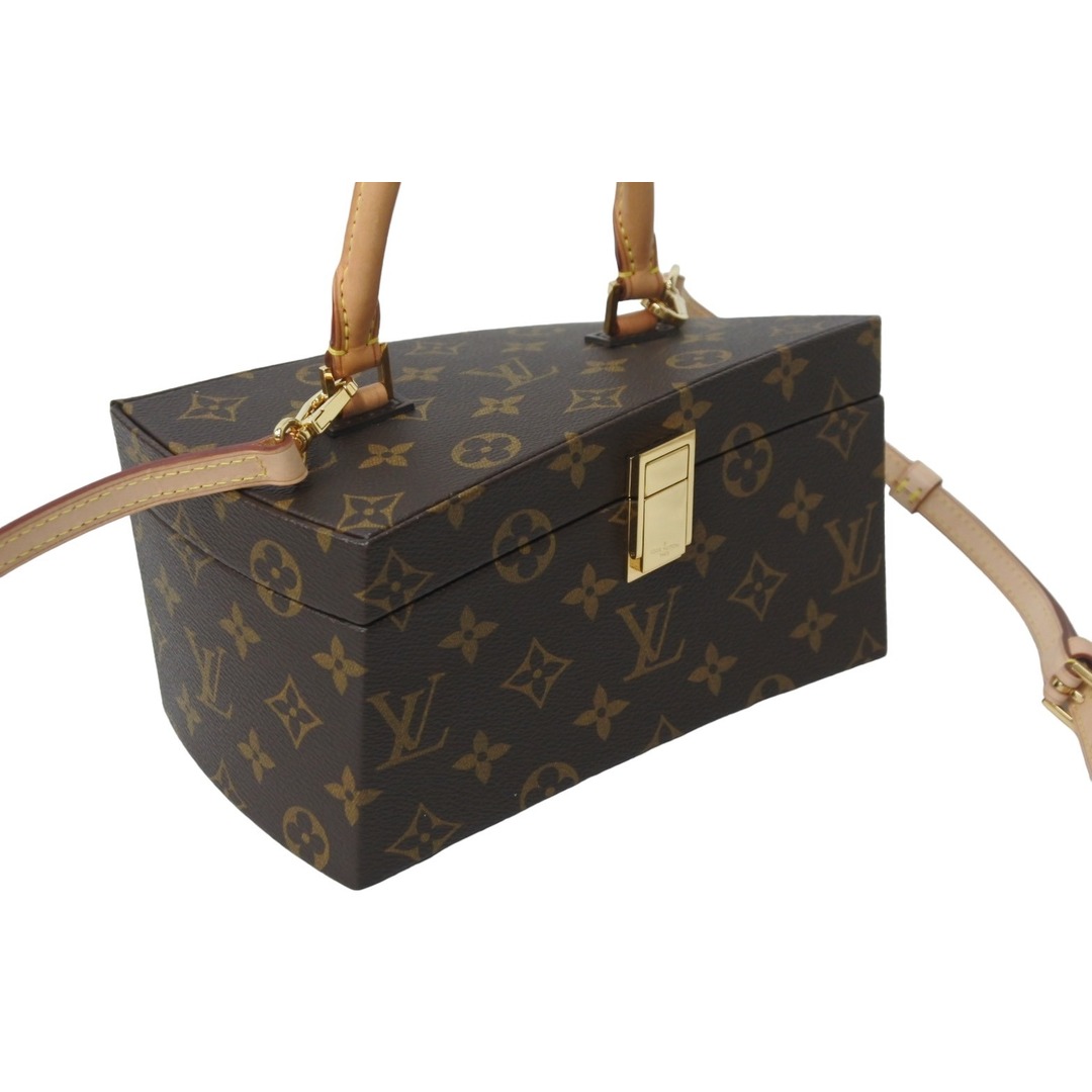 LOUIS VUITTON(ルイヴィトン)の新品同様 LOUIS VUITTON ルイヴィトン ツイステッドボックス 2WAYバッグ M40275 フランクゲーリー ブラウン ゴールド 中古 56738 インテリア/住まい/日用品の日用品/生活雑貨/旅行(旅行用品)の商品写真