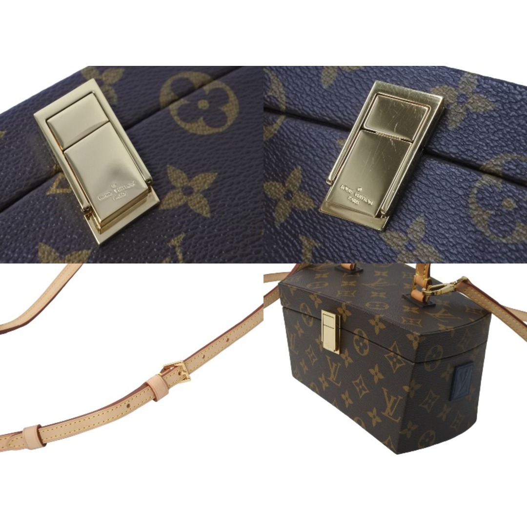 LOUIS VUITTON(ルイヴィトン)の新品同様 LOUIS VUITTON ルイヴィトン ツイステッドボックス 2WAYバッグ M40275 フランクゲーリー ブラウン ゴールド 中古 56738 インテリア/住まい/日用品の日用品/生活雑貨/旅行(旅行用品)の商品写真