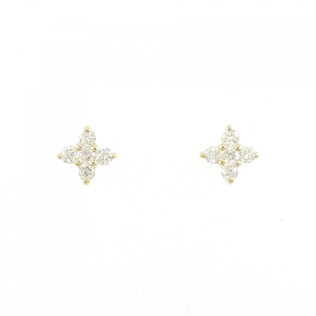 K18YG ダイヤモンド ピアス 0.22CT-