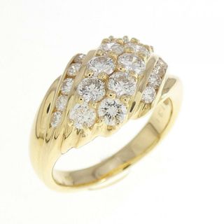 K18YG ダイヤモンド リング 1.31CT(リング(指輪))