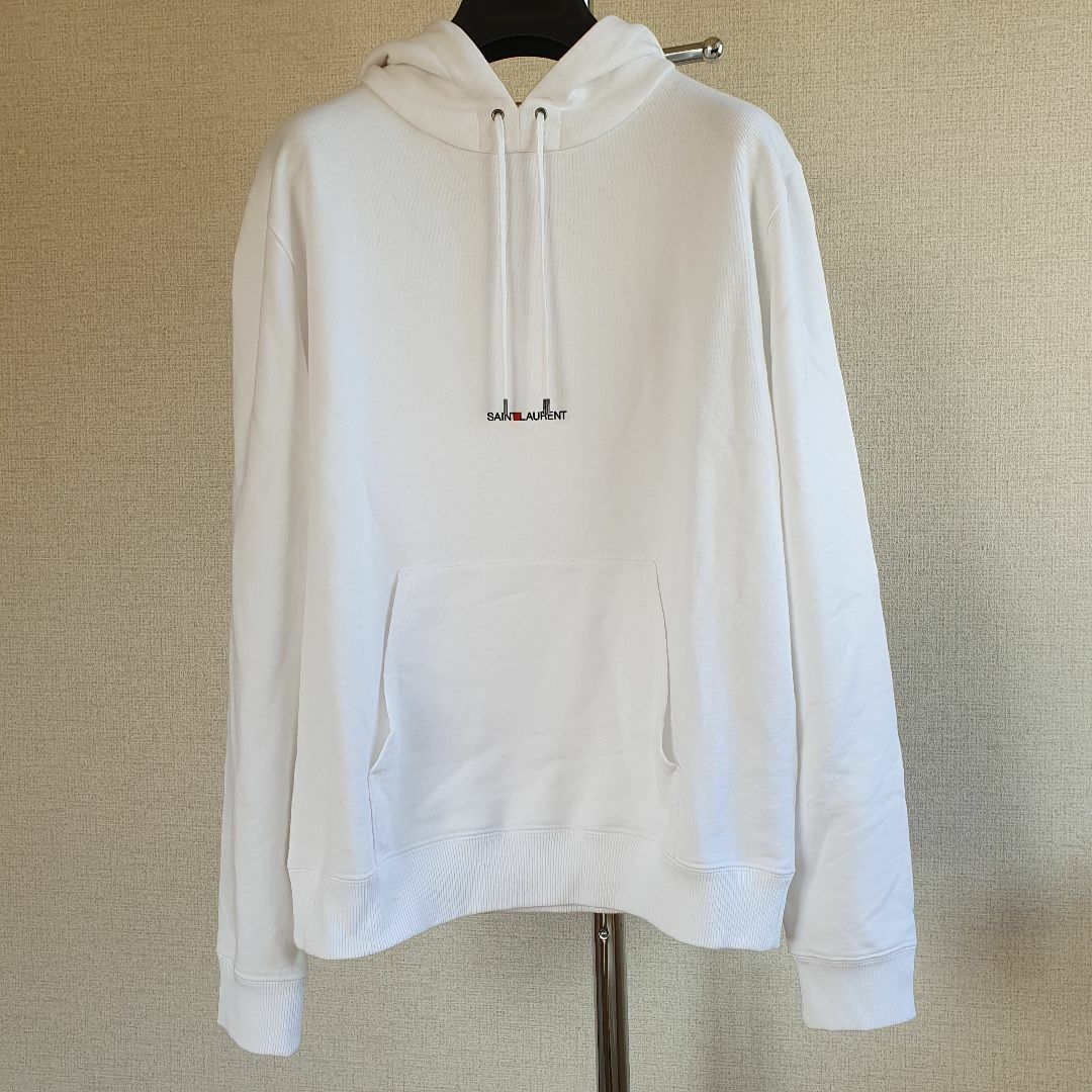 Saint Laurent - 【新品・未使用】SAINT LAURENTロゴコットンパーカー