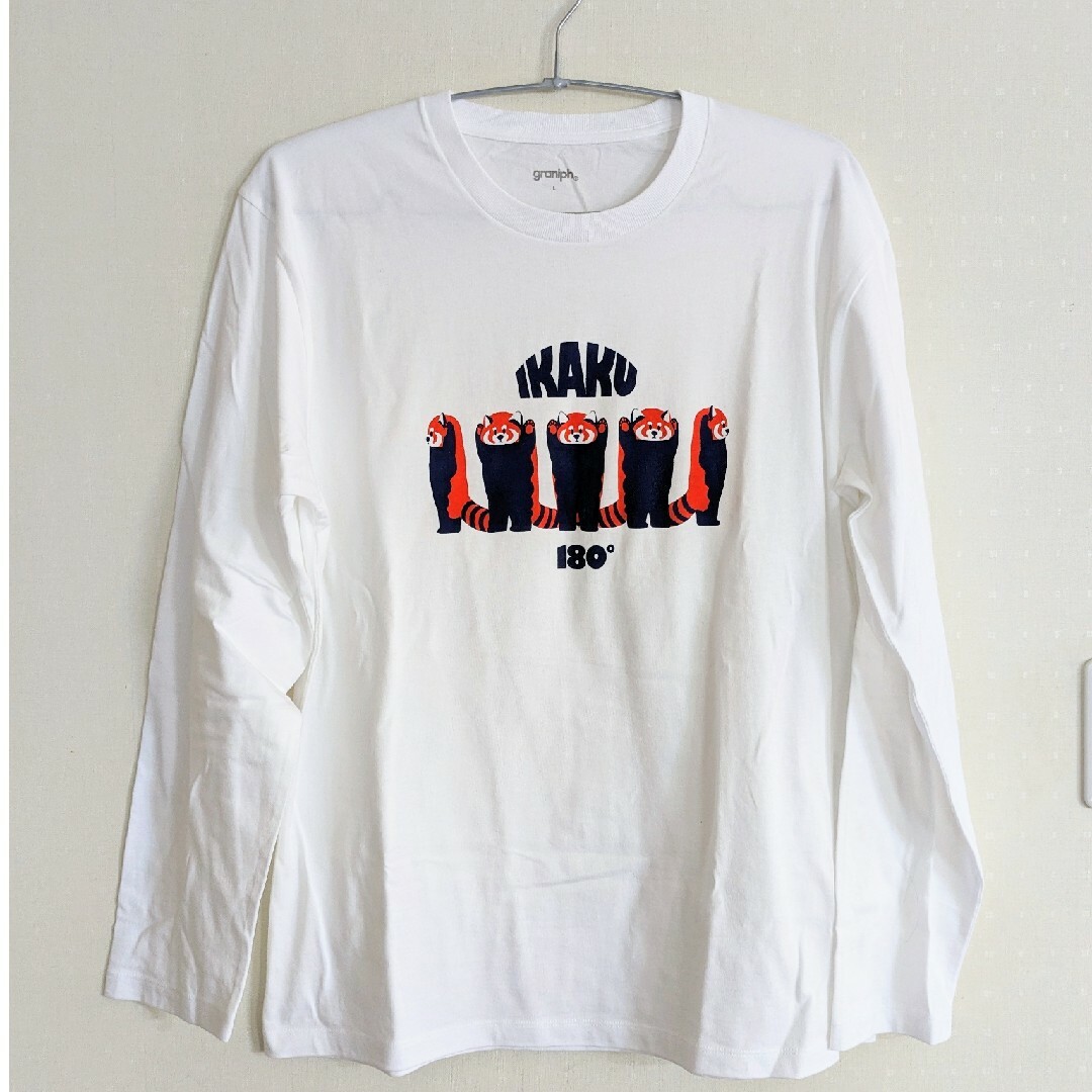 Graniph(グラニフ)のgraniph グラニフ　イカク　長袖Tシャツ　サイズL メンズのトップス(Tシャツ/カットソー(七分/長袖))の商品写真