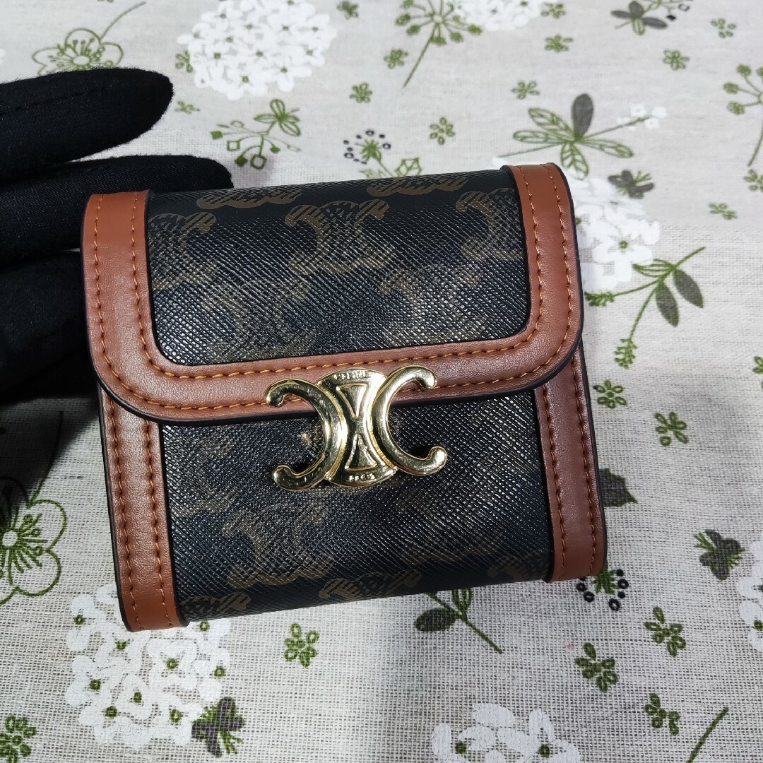 セリーヌ 新品未使用 CELINE ウォレット 折り財布 三つ折り-