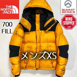 ノースフェイス(THE NORTH FACE) ダウンジャケット(メンズ)(イエロー