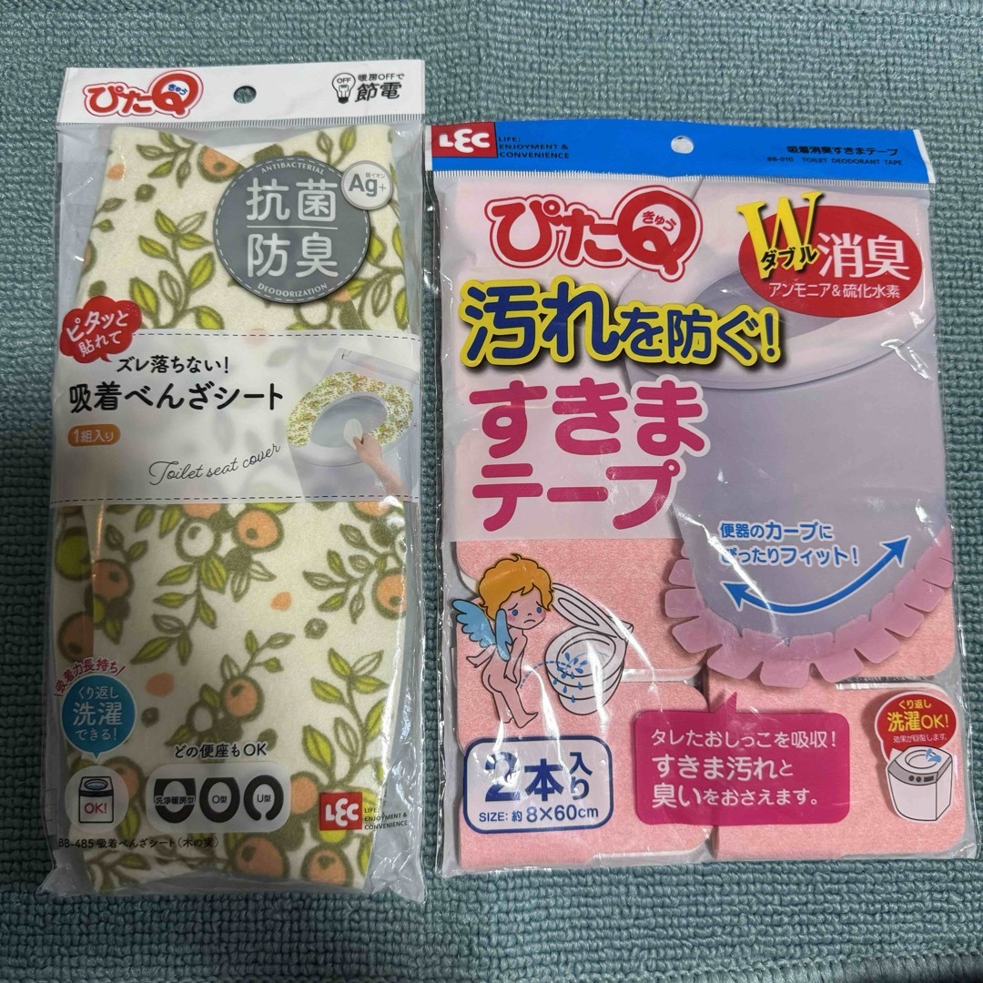 LEC(レック)の→新品〒レック ぴたQ 吸着べんざシート、すきまテープ インテリア/住まい/日用品の日用品/生活雑貨/旅行(日用品/生活雑貨)の商品写真