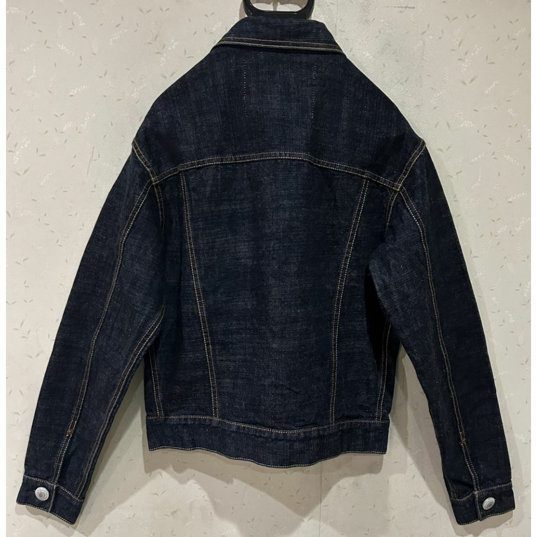 EVISU(エビス)の＊エヴィス EVISU No：1752 濃紺 カモメ デニムジャケット 40 メンズのジャケット/アウター(Gジャン/デニムジャケット)の商品写真